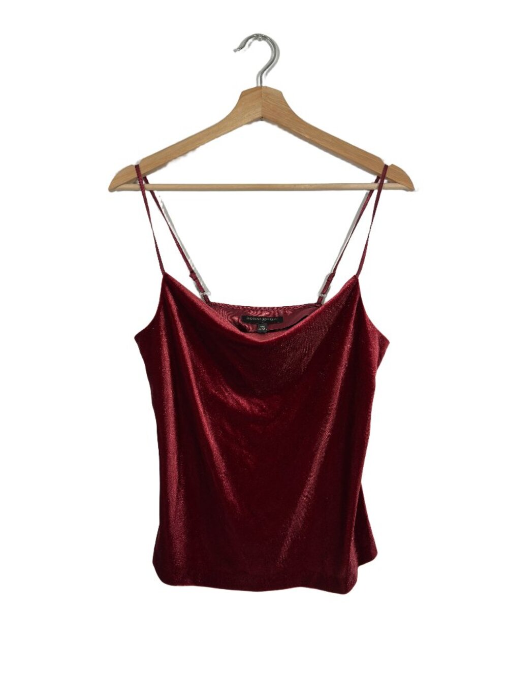 Banana Republic Velour Cowl Neck Cami Size XS Holiday Party Going Out Layering